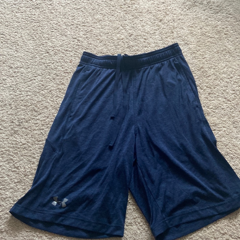 Under armour navy blue shorts